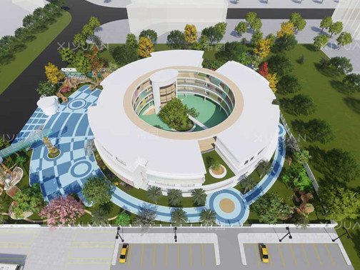 濱河西路幼兒園建筑設計