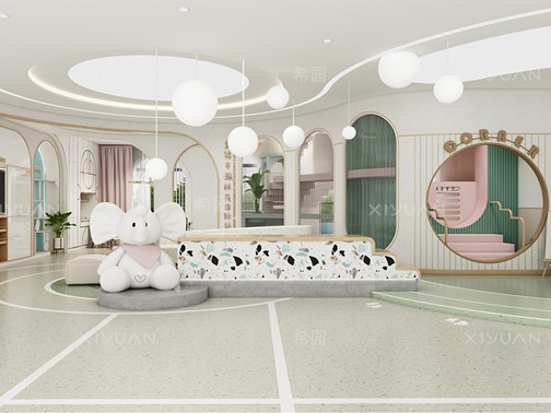 盤錦市瀚林苑國際幼兒園室內空間設計