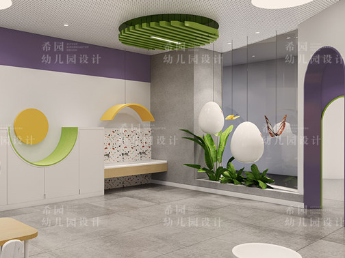 康樂縣令牌玖號院幼兒園空間設計案例